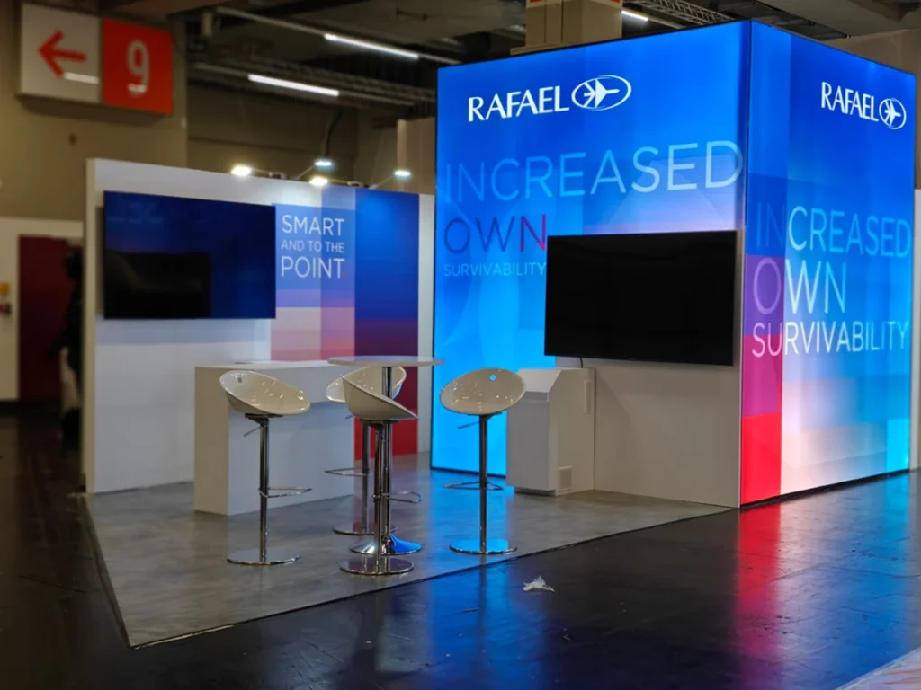 Suprano-Exhibits-RAFAEL-Trade-Show-Boot-Builder